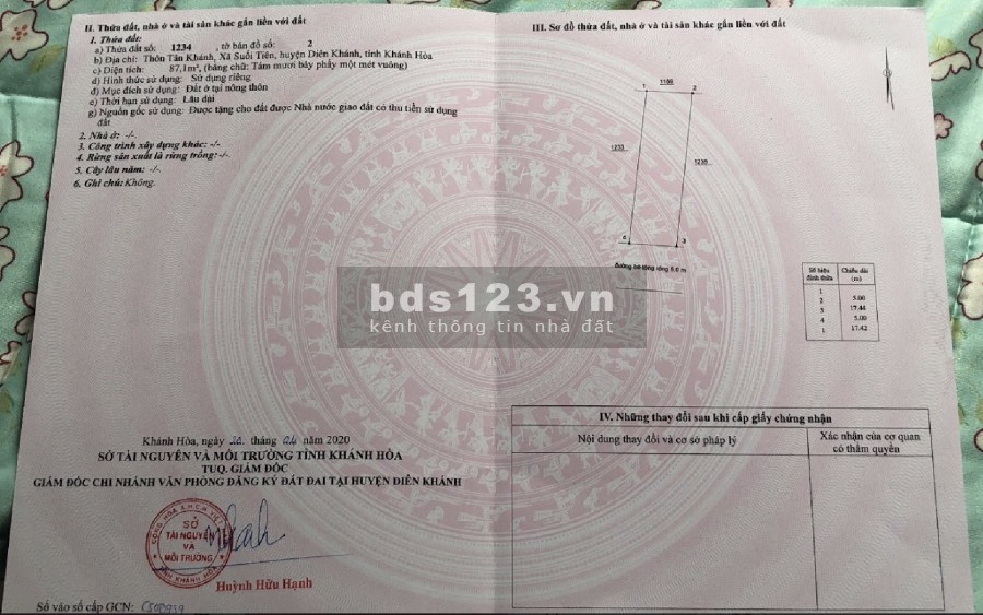 ĐẤT NỀN SUỐI TIÊN – DIÊN KHÁNH, AN CƯ TRỌN ĐỜI – GIÁ CHỈ TỪ 5XX/ NỀN