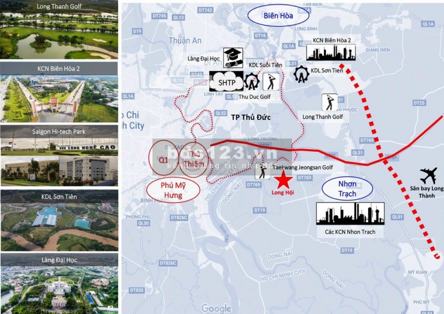 Bán đất nền dự án Long Hội Central Point Nhơn Trạch, Đồng Nai, giá gốc CĐT, 19tr/m2