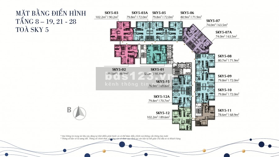 Mở bán căn hộ Skyvillas 2 tầng Cao Cấp tại quận Tây Hồ, giá cực hấp dẫn