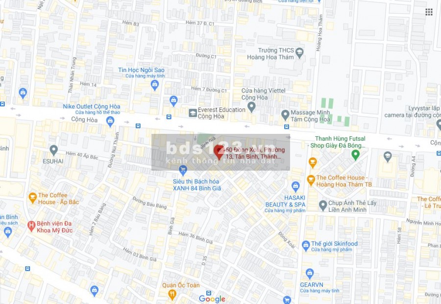 Nhà Mặt Tiền Đồng Xoài, Quận Tân Bình - 1 Trệt 4 Lầu, Thang Máy, ngay đường Cộng Hòa
