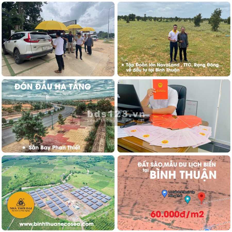 Đất Bình Thuận Gần Ven Vịnh Biển Hòa Thắng