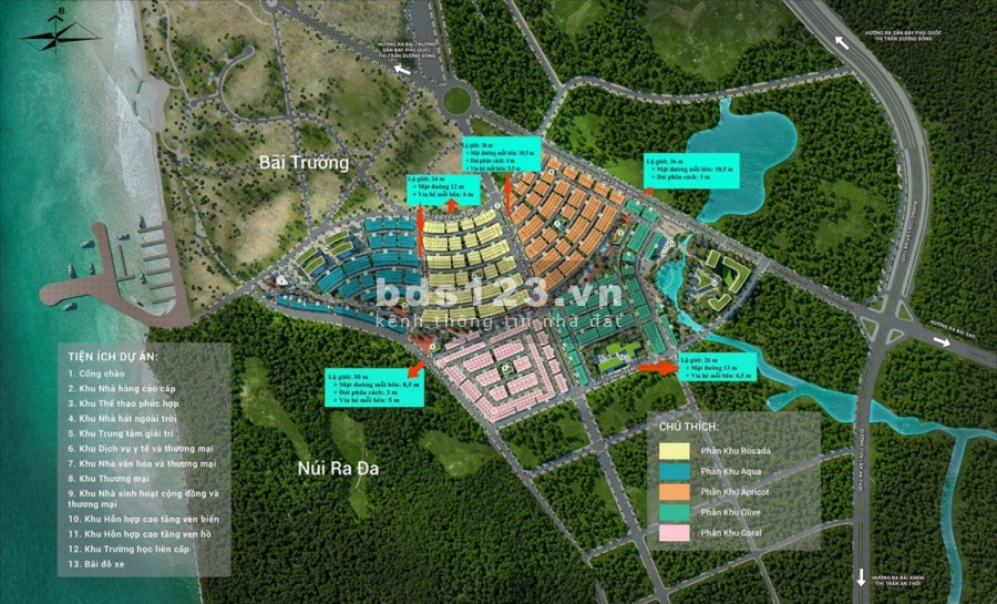 Nhà phố Phú Quốc Kiên Giang view biển cực đẹp sở hữu vĩnh viễn, giá tốt đầu tư