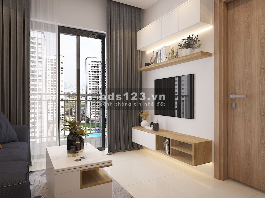 Bán gấp dự án căn hộ Bcons Plaza 2 PN dt 48m2 View hồ bơi