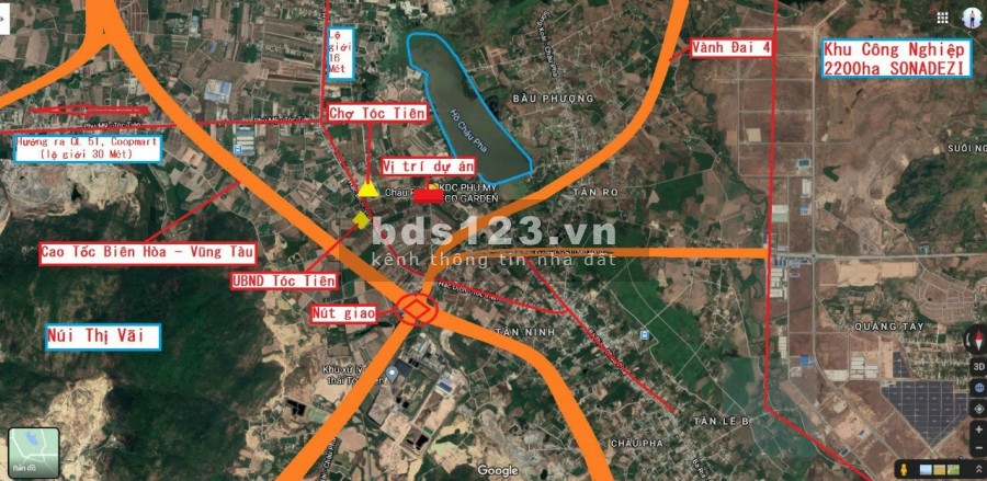 Bán đất thị xã Phú Mỹ nơi đáng đầu tư sinh lời