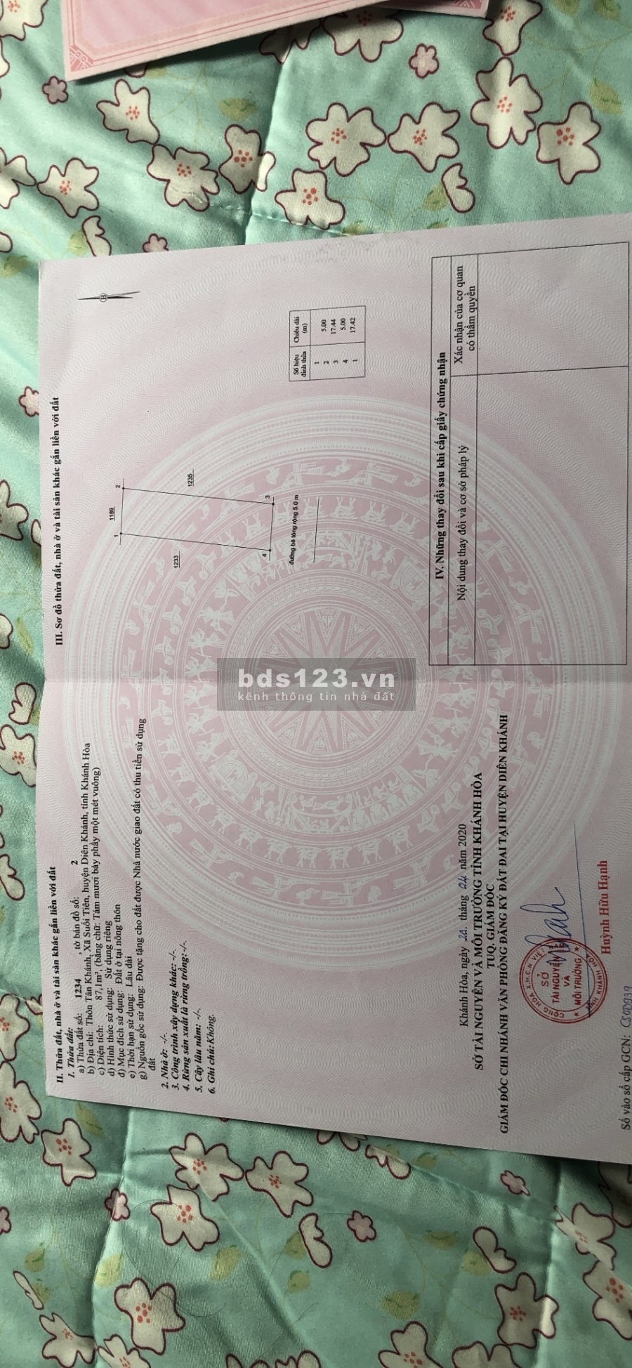 Đất nhà cần bán lô đất gần hương lộ 39 trong khu dân cư…