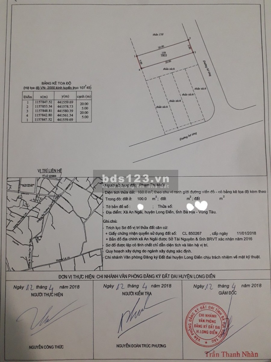 Bán Đất An Ngãi Huyện Long Điền Uy Tín Số 1 Bà Rịa Vũng Tàu