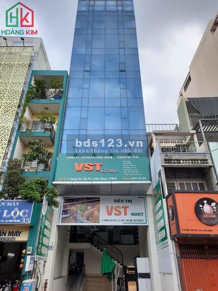 Cho thuê Tòa nhà đường HOÀNG VĂN THỤ Phường 9 Quận PHÚ NHUẬN