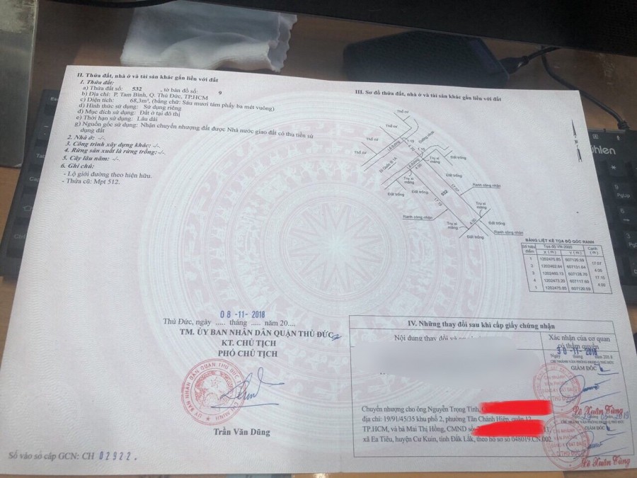BÁN GẤP ĐẤT ĐƯỜNG XE TẢI TP. THỦ ĐỨC GIÁ TỐT ĐẦU NĂM