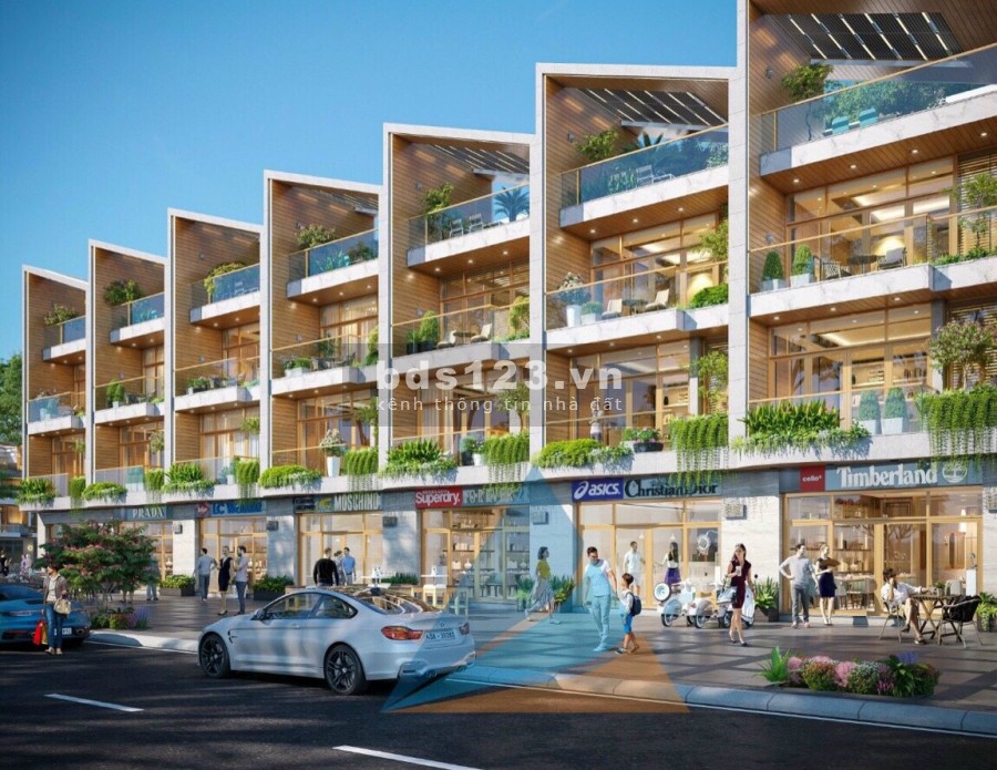 Bán nhà ở shop house 2 mặt tiền ven sông hàn