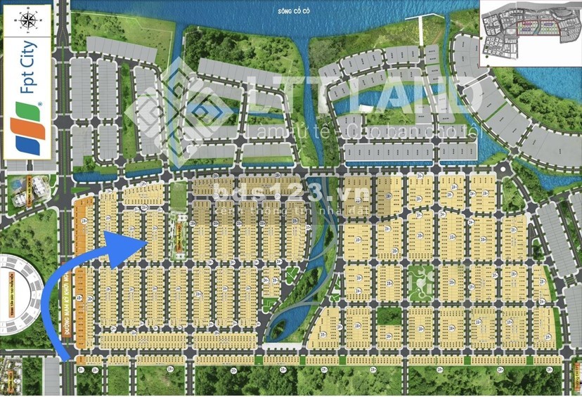 Bán đất FPT City Đà Nẵng V5: Bán đất FPT City Đà Nẵng V5 là cơ hội đầu tư tuyệt vời cho những ai muốn sở hữu một mảnh đất trong một khu đô thị hiện đại và tiện nghi. Với diện tích rộng rãi, vị trí đắc địa và tiềm năng phát triển, FPT City Đà Nẵng V5 sẽ là một lựa chọn thông minh cho nhà đầu tư.