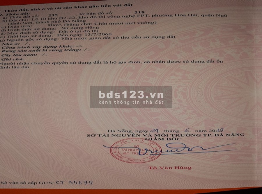 BÁN ĐẤT FPT CITY ĐÀ NẴNG KHU V5