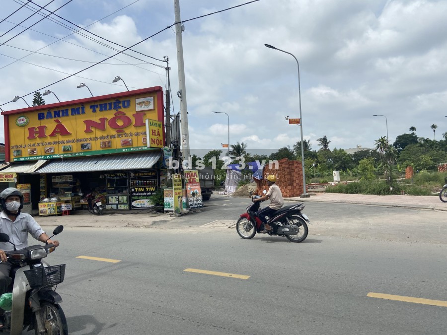 BÁN ĐẤT HÀ HUY GIÁP 1/20M QUẬN 12 ,DT: 4X15=60M2,ĐƯỜNG 8M THÔNG Ô TÔ, 2,9 TỶ,SHR