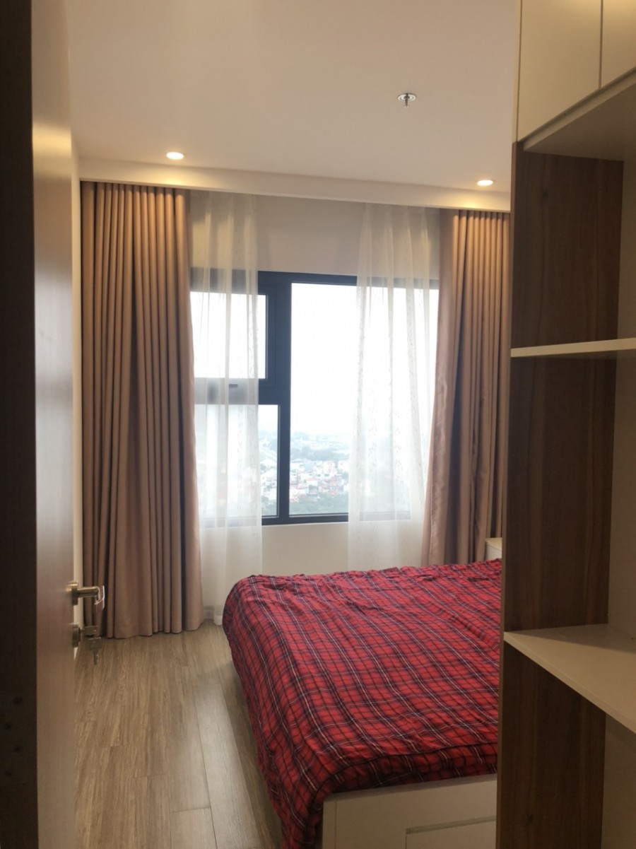 Nhà dư 1 căn hộ 2PN 1WC mới 100%, cần cho thuê tại Vinhomes Smart City, 54m2 đủ đồ, giá chỉ 7,5 triệu/thg.