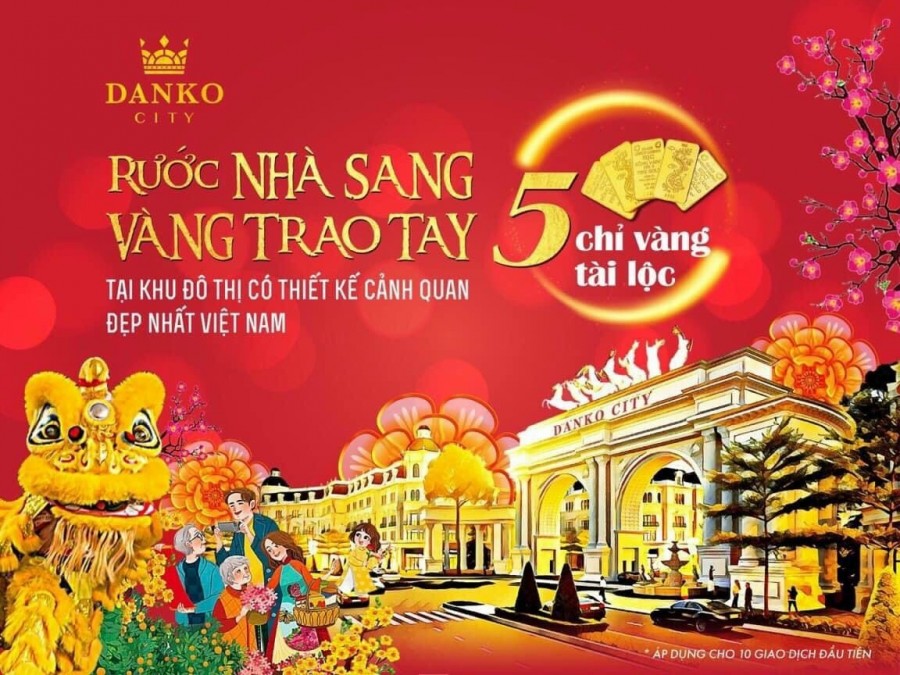 LÃNH ĐẠO TỈNH THÁI NGUYÊN THĂM, CHÚC TẾT, TẶNG QUÀ CBNV DANKO GROUP TẠI DỰ ÁN DANKO CITY THÁI NGUYÊN