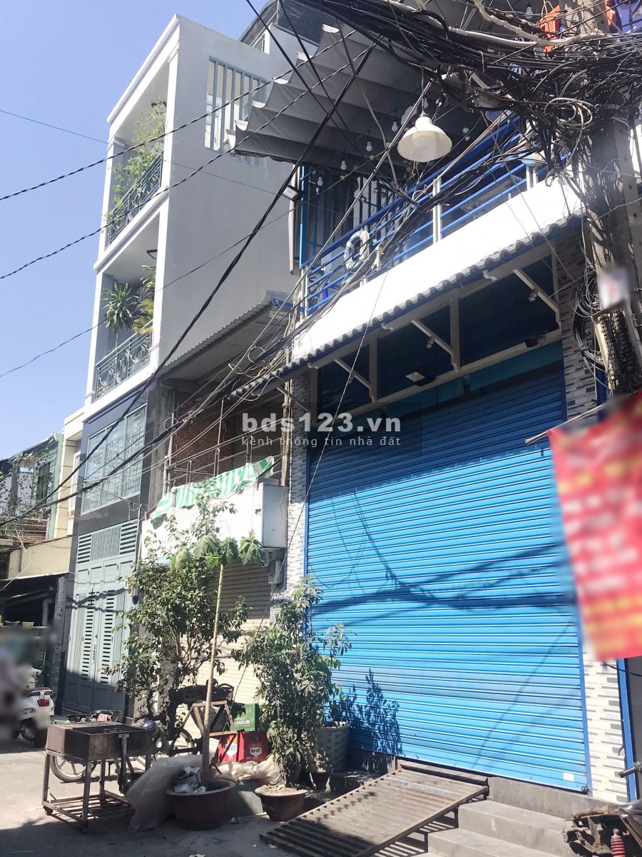 Nhà đẹp nở hậu/lầu/4pn hẻm xe tải (cafe Nhật Nguyệt) Dương Bá Trạc P1Q8