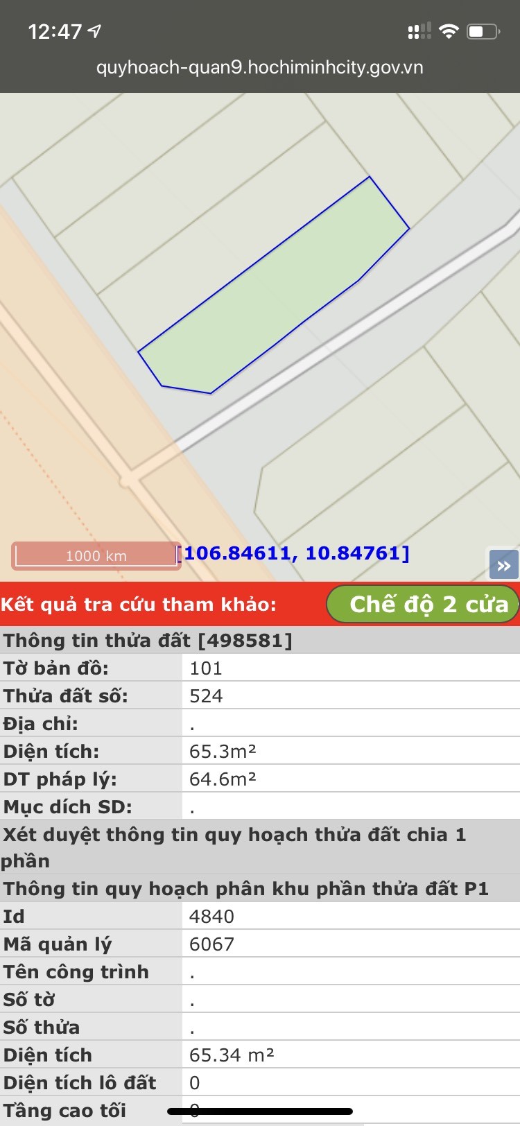 CHÍNH CHỦ CẦN BÁN GẤP MẢNH ĐẤT GIÁ HẤP DẪN Ở PHƯỜNG LONG BÌNH, QUẬN 9, TP HỒ CHÍ MINH