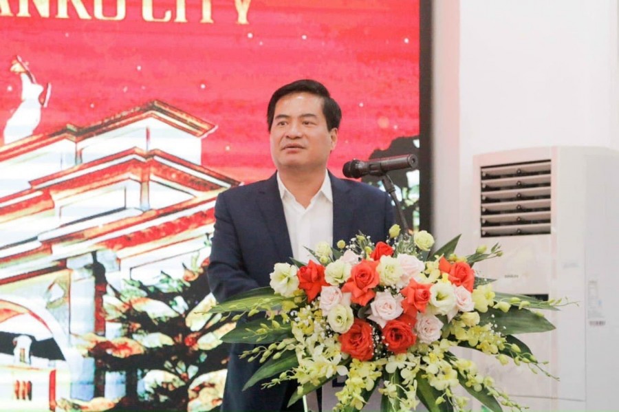 LÃNH ĐẠO TỈNH THÁI NGUYÊN THĂM, CHÚC TẾT, TẶNG QUÀ CBNV DANKO GROUP TẠI DỰ ÁN DANKO CITY THÁI NGUYÊN