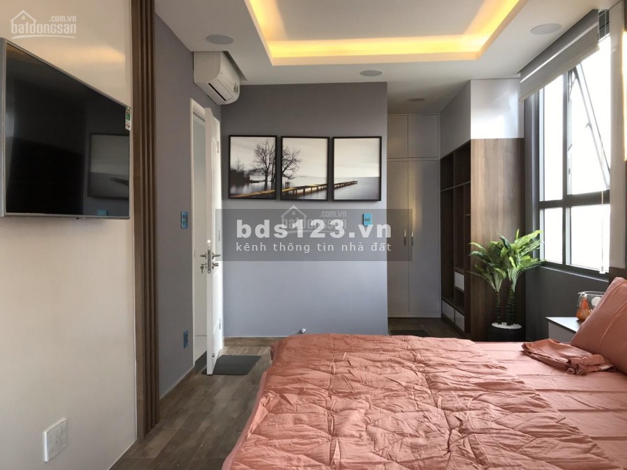 Có căn hộ rộng 76m2, 2 PN, đủ đồ dùng, giá 10 triệu/tháng, tầng cao, view thoáng, cc Jamona Quận 7