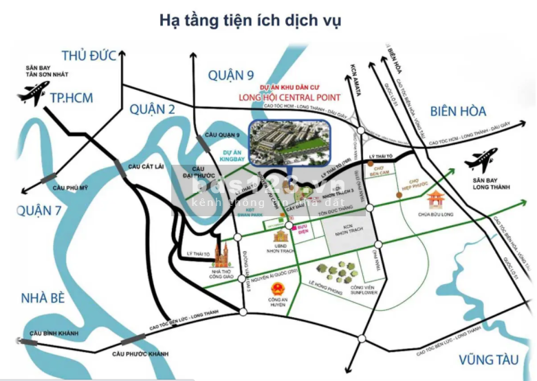 Dự án đất nền Long Hội Central Point – Nhơn Trạch Đồng Nai