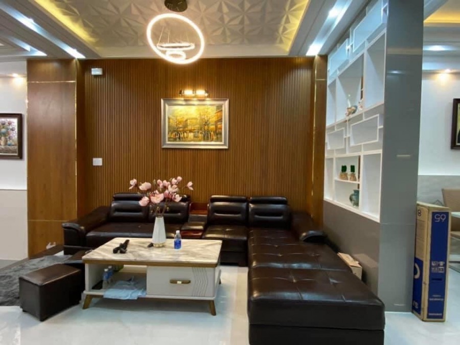 Nhà phố 3 lầu mã nền N7-2 Khu ANh Tuấn Huỳnh Tấn Phát, Nhà Bè full nội thất giá 6,7 tỷ