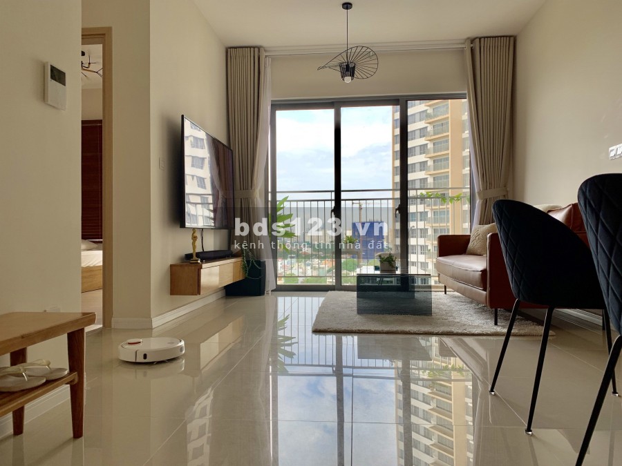 Bán căn 2PN Palm Heights, quận 2 view nội khu và sông Giồng, giá 4.2 tỷ full nội thất