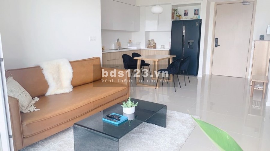 Bán căn 2PN Palm Heights, quận 2 view nội khu và sông Giồng, giá 4.2 tỷ full nội thất