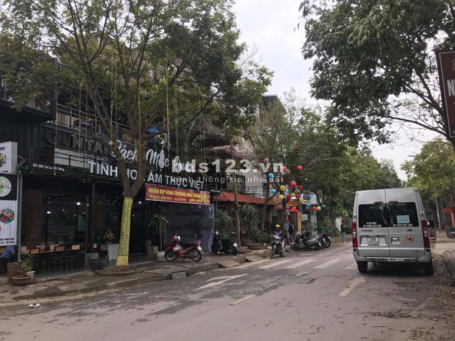 BÁN NHÀ MẶT PHỐ KĐT XA LA, MẶT SAU ĐƯỜNG Ô TÔ 6M, DT80M, 5 TÂNG, 13.2 TỶ.