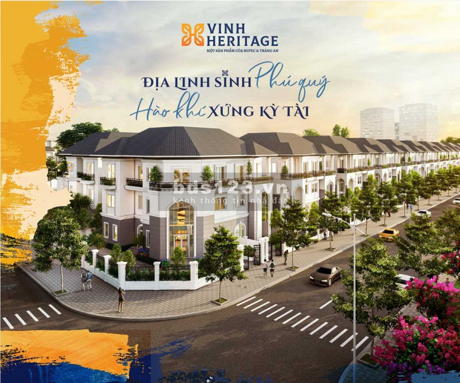 Bán biệt thự theo phong cách Tân cổ điển và Hiện đại Dự án VinhHeritage
