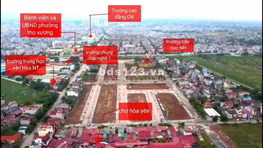 Dự án đất nền. đã có sổ đỏ 100%.