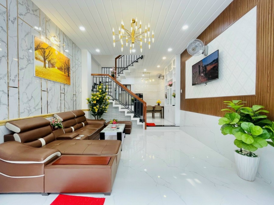 Bán nhanh nhà Đs 4 gần Lê Văn Thọ P16 Gò Vấp DT 45m2, 2PN, 2 WC chỉ 3tỷ95