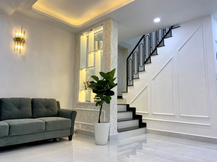 Nhà Đẹp Phan Văn Trị Hxh Ngang 7,5 m Bán 5,1 Tỷ