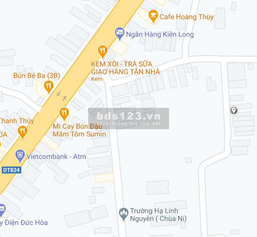 Chính chủ cần bán đất thị trấn Đức Hòa