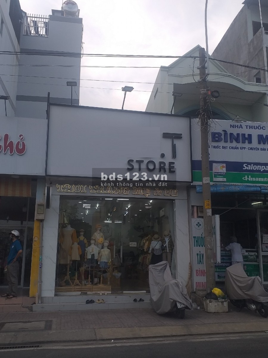 Mặt Bằng kinh doanh đ.Quang Trung dt.4x12m