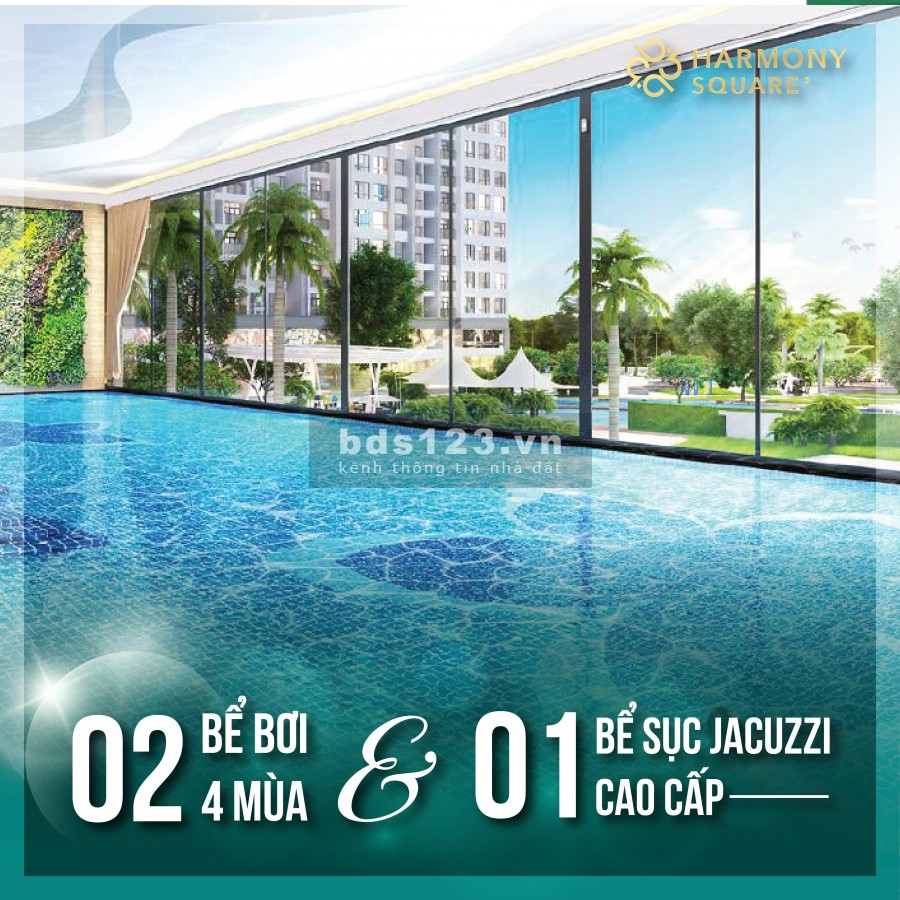 HARMONY SQUARE – 199 NGUYỄN TUÂN , Q.THANH XUÂN, HỖ TRỢ LÃI SUẤT 0% TRONG 12 THÁNG + CK 3%