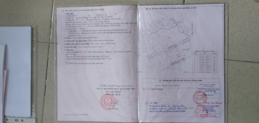 Chính chủ bán đất gần chợ Thủ Đức, đường Hồ Văn Tư Thủ Đức tp HCM