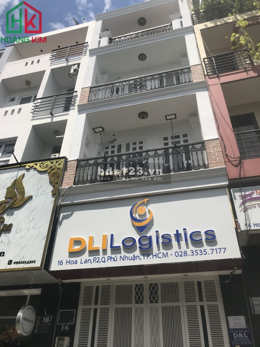 Cho thuê Nhà nguyên căn 2 lầu, đường Hoa Lan, P.2, Phú Nhuận. 4x18m