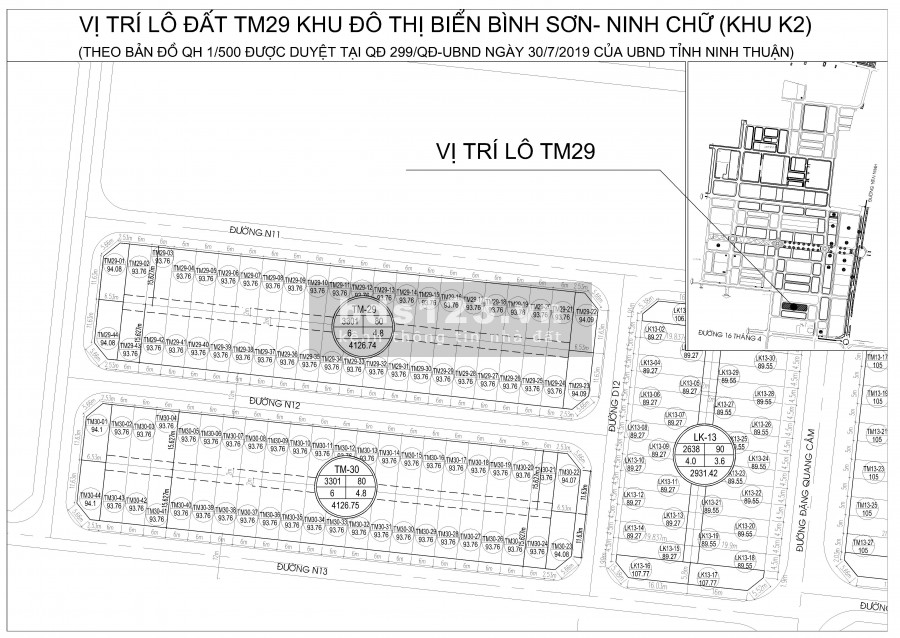 Đầu tư Siêu dự án đất nền khu đô thị biển Bình Sơn Ninh Chữ (Khu K2)