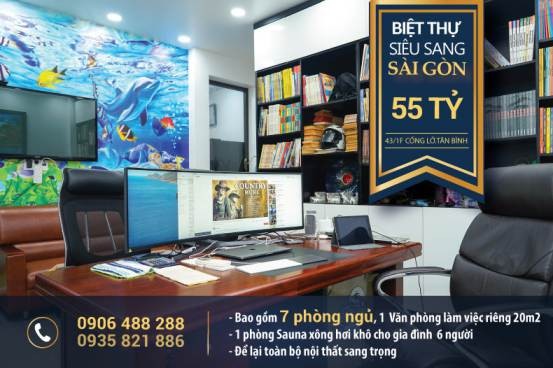 CHÍNH CHỦ CẦN BÁN BIỆT THỰ SIÊU SANG VÀ VĂN PHÒNG LIỀN KỀ FULL NỘI THẤT GẦN SÂN BAY