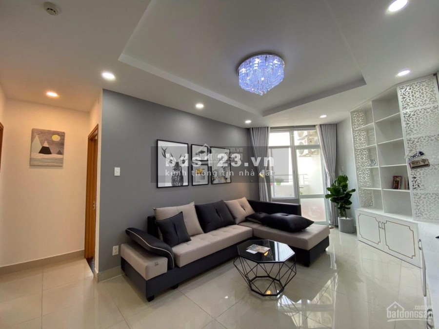 Cho thuê căn hộ Him Lam Quận 6 rộng 102m2, 3 PN, đủ nội thất, tầng cao, giá 11 triệu/tháng