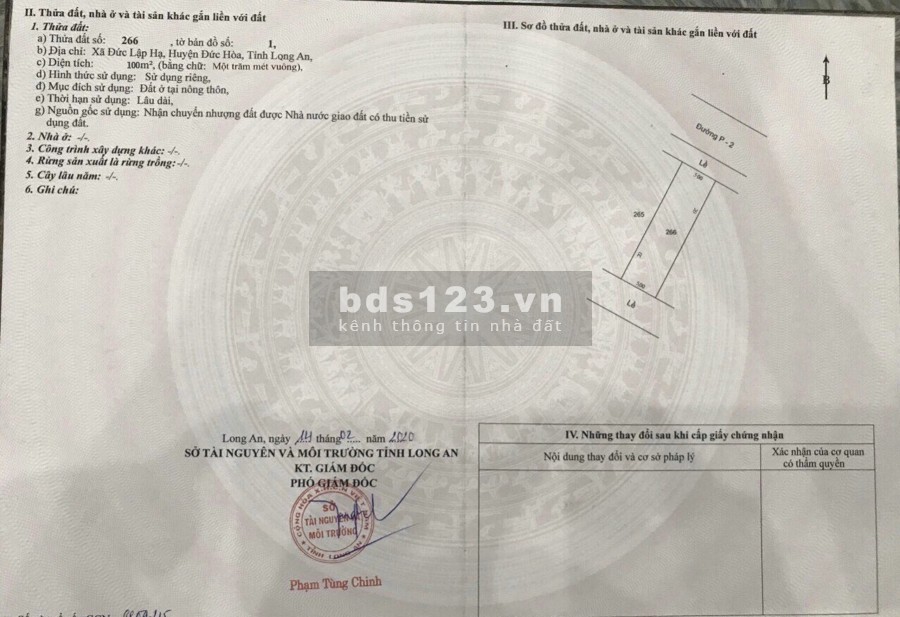 Bán đất Khu dân cư, diện tích 75-100m2, giao động 8-10tr/m2 tại Đức Hòa, Long An