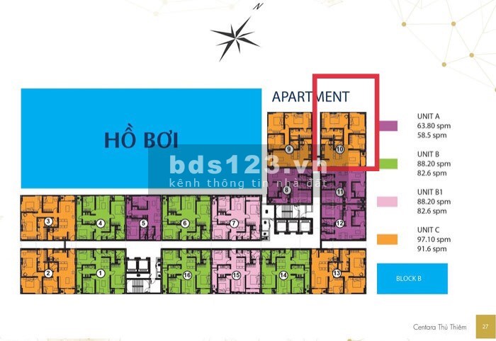 [CHO THUÊ OR BÁN] 3PN,97m2 Centana Thủ Thiêm mới 100%.