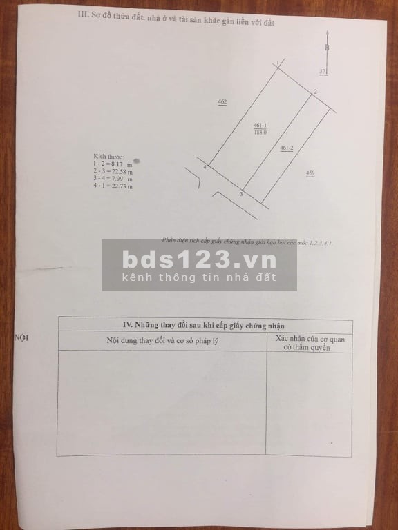 Chỉ 53tr/m2, Phúc Đồng Long Biên 185m2 MTx8m ôto vào nhà