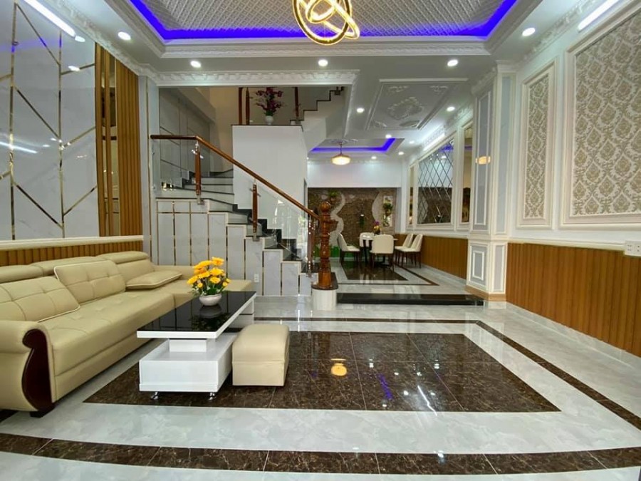 Bán nhà, Đào Tông Nguyên, thị trấn, Đường 6m, xe hơi đỗ cửa