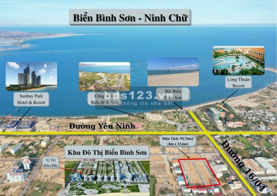 HOT nhất đầu năm 2021 !? Đất nền Khu đô thị biển Bình Sơn Ninh Chữ