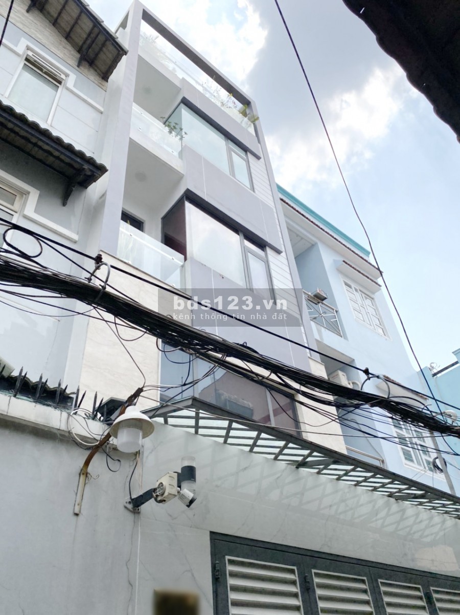 Bán nhà hẻm ô tô lửng+2lầu+ST Hưng Phú Phường 10 Quận 8 + Diện tích: 4.2 x 12m