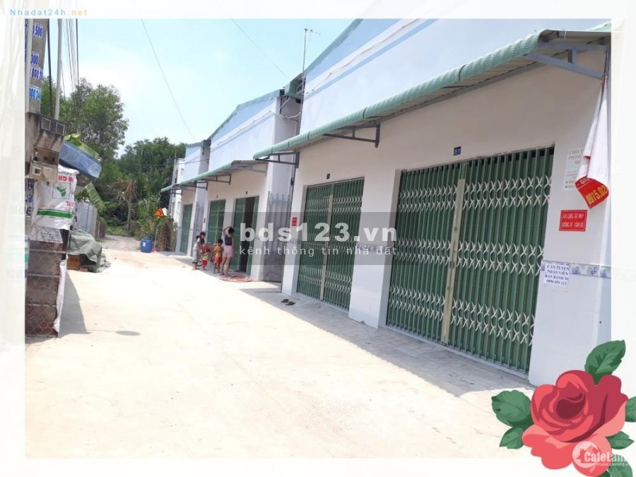 BÁN HOẶC CHO THUÊ 5 NĂM 4 DÃY 40 PHÒNG DT 500m2 VỚI GIÁ 3 TỶ 750 ,