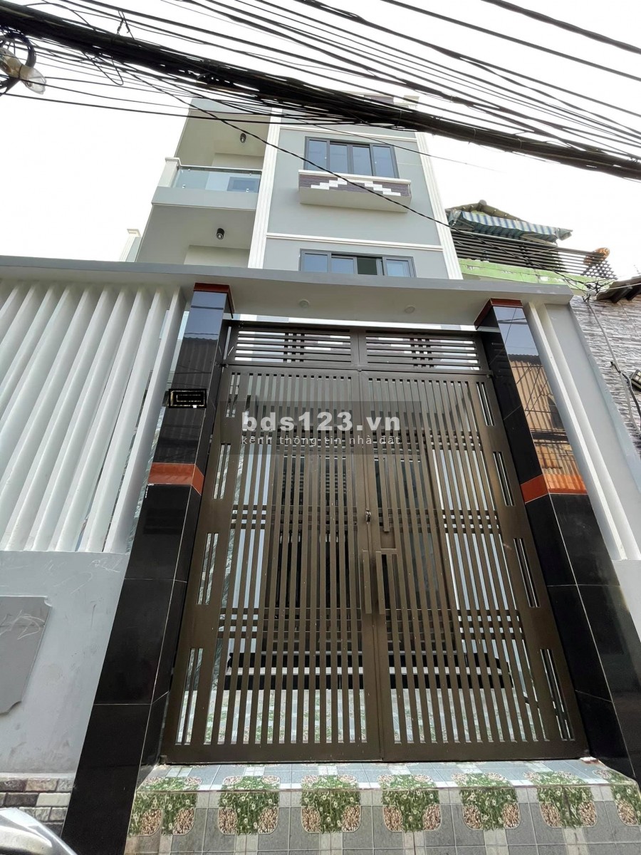 96m2 Dương Bá Trạc-Sát Quận 1-Nhà mới 4 tầng -Ngay cầu Nguyễn Văn Cừ-Chỉ 7.3 tỷ.