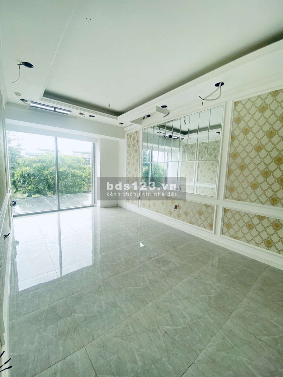 Cho thuê nguyên căn Shophouse khối đế Sarimi Sala trệt 2 lầu giá 70tr