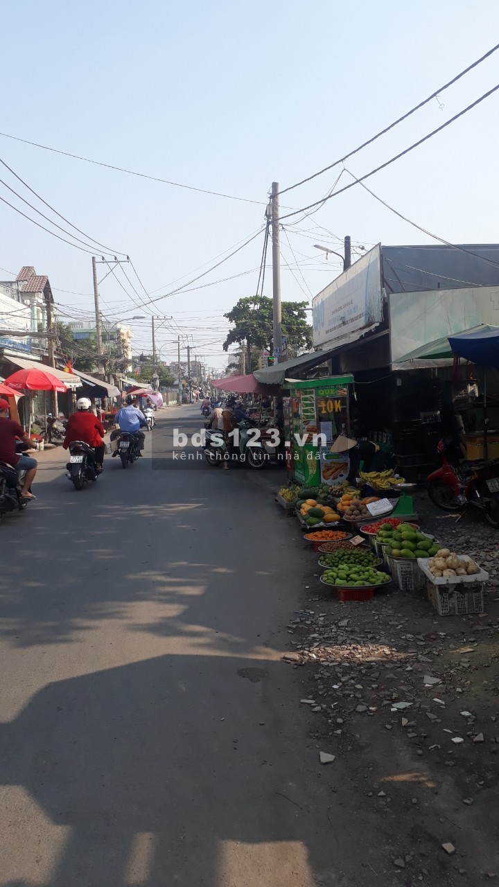 Bán đất mặt tiền quốc lộ 13 củ Thành Phố Thủ Đức ngay trung tâm chợ tấp nập