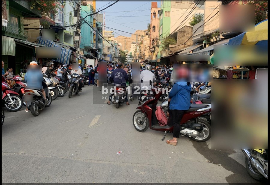Nhà MT trống suốt Phan Văn Trị P2 Q5. Cho KD ăn uống giáp Q1